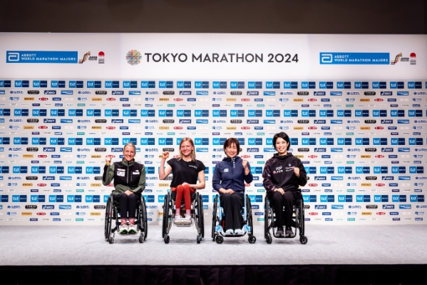 Tokyo Marathon 2024 Invited Wheelchair Athlete’s Press Conference ...